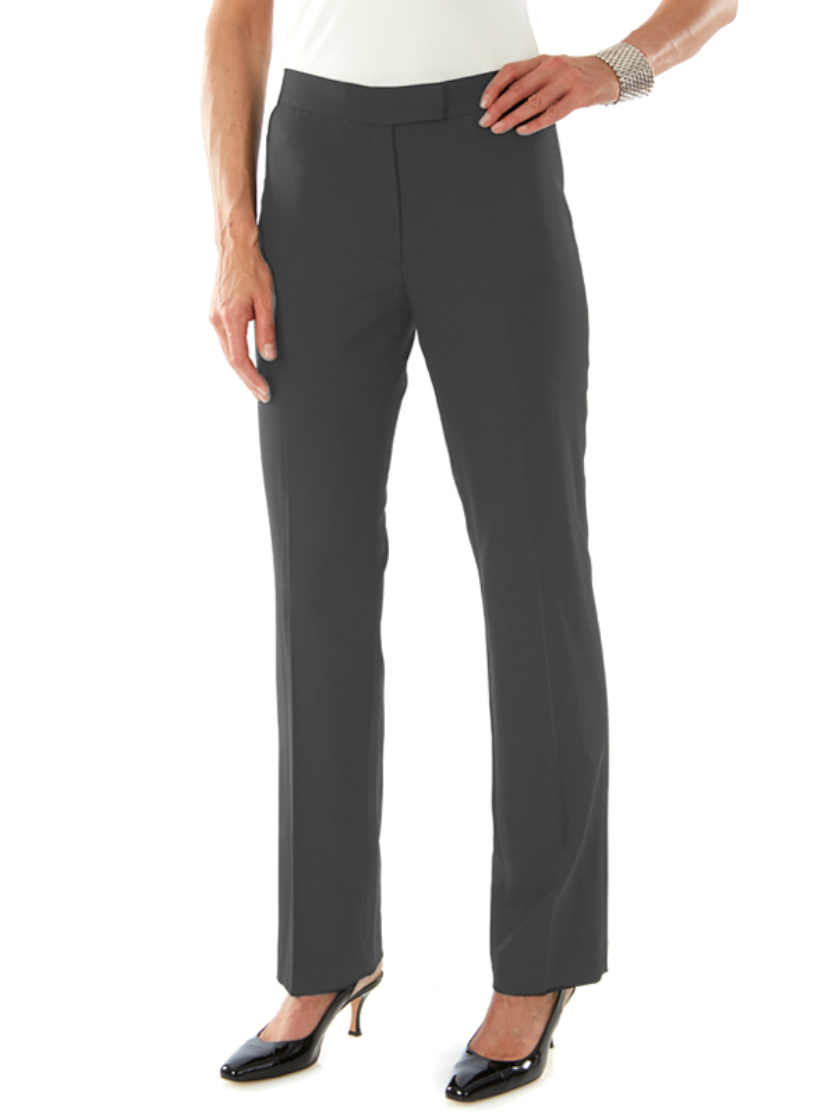 Tropical Wool Slim Pant | Nina McLemore