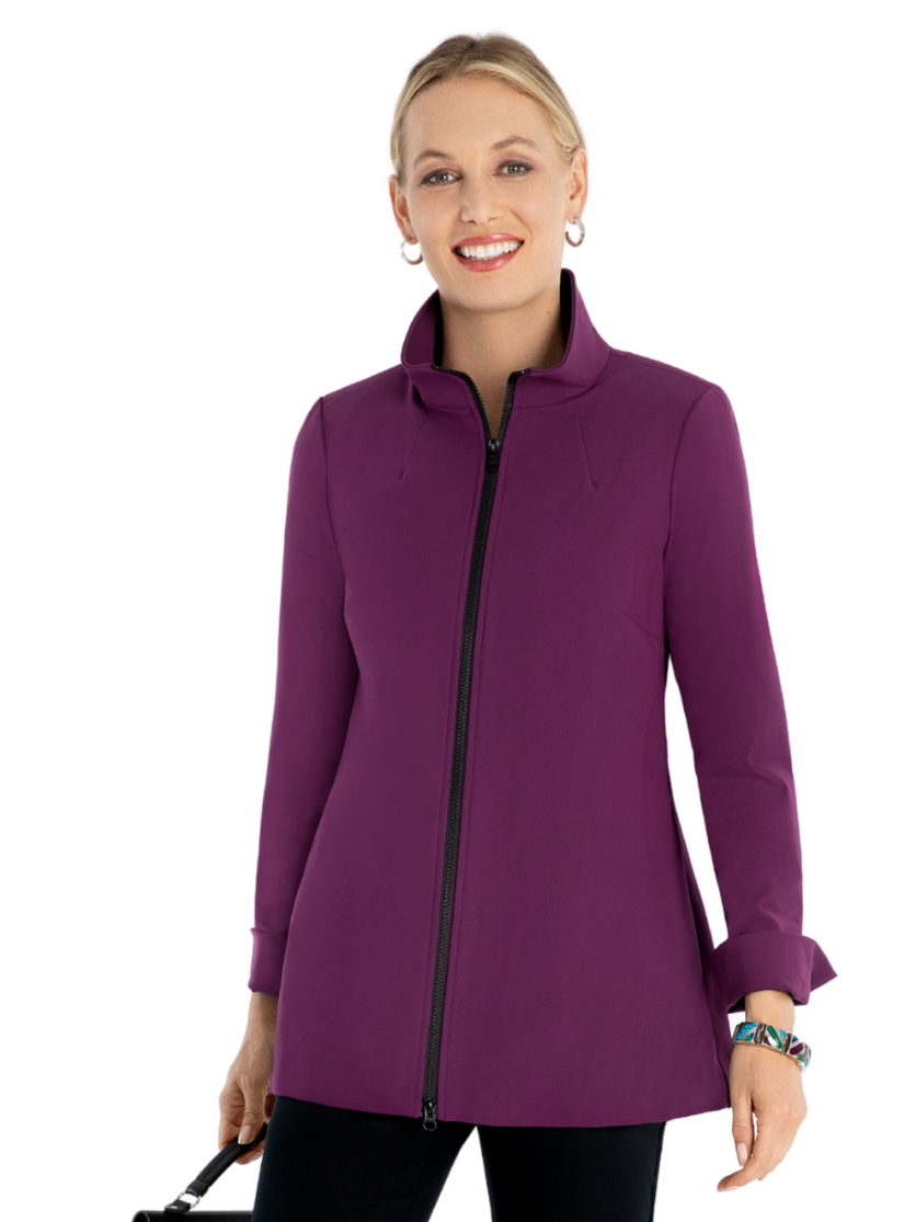 Fleece swing shop jacket